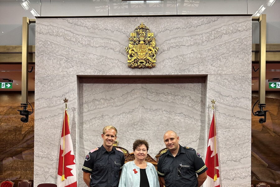 Leeds-Grenville Paramedics at the Senate of Canada