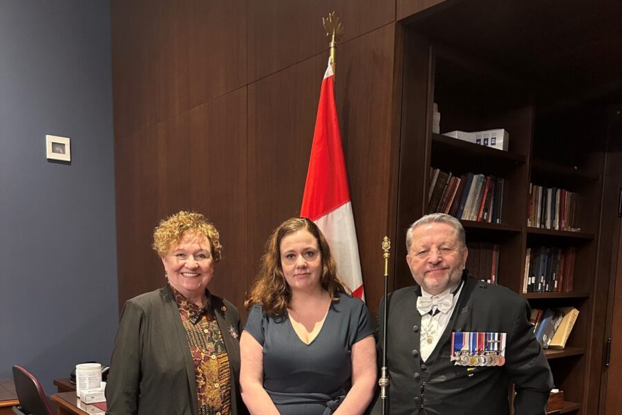 Kirsty Kirkup King Charles III Coronation Medal Presentation