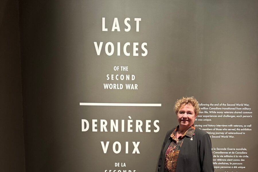 Opening of &#8220;Last Voices of the Second World War&#8221; at the Canadian War Museum
