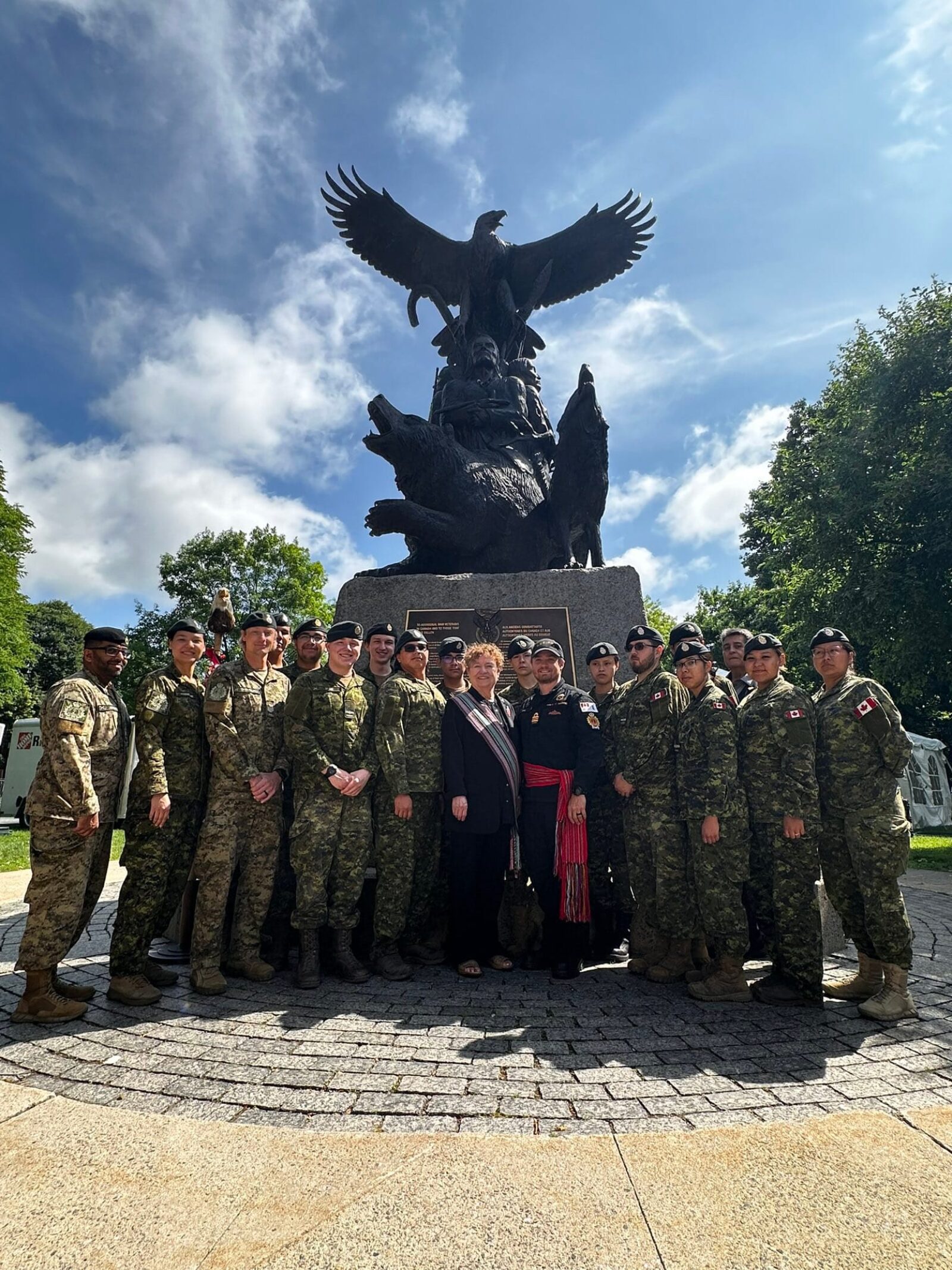 Ceremony of Remembrance hosted by Aboriginal Veterans Autochtones