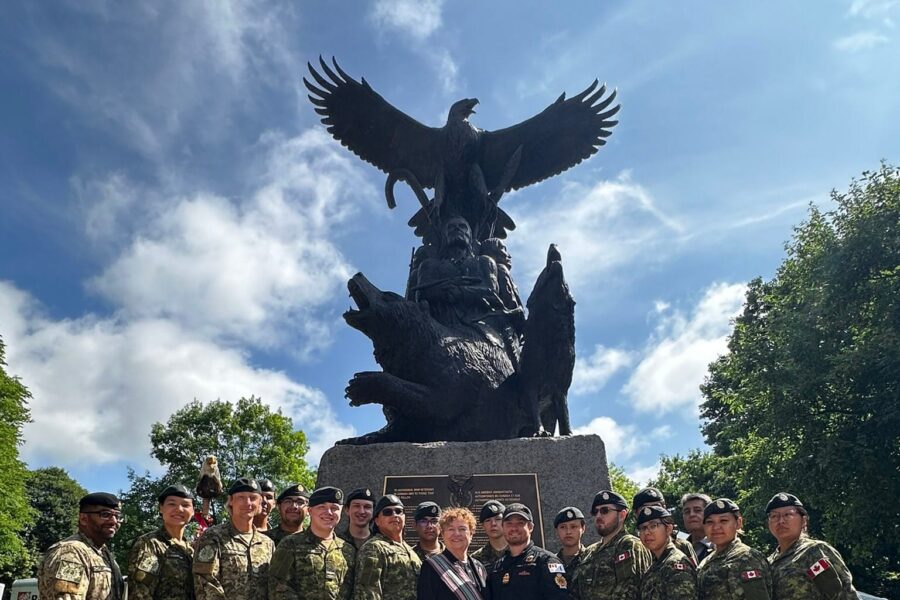 Ceremony of Remembrance hosted by Aboriginal Veterans Autochtones