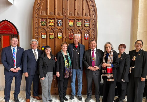 Tom Jackson at the Senate of Canada